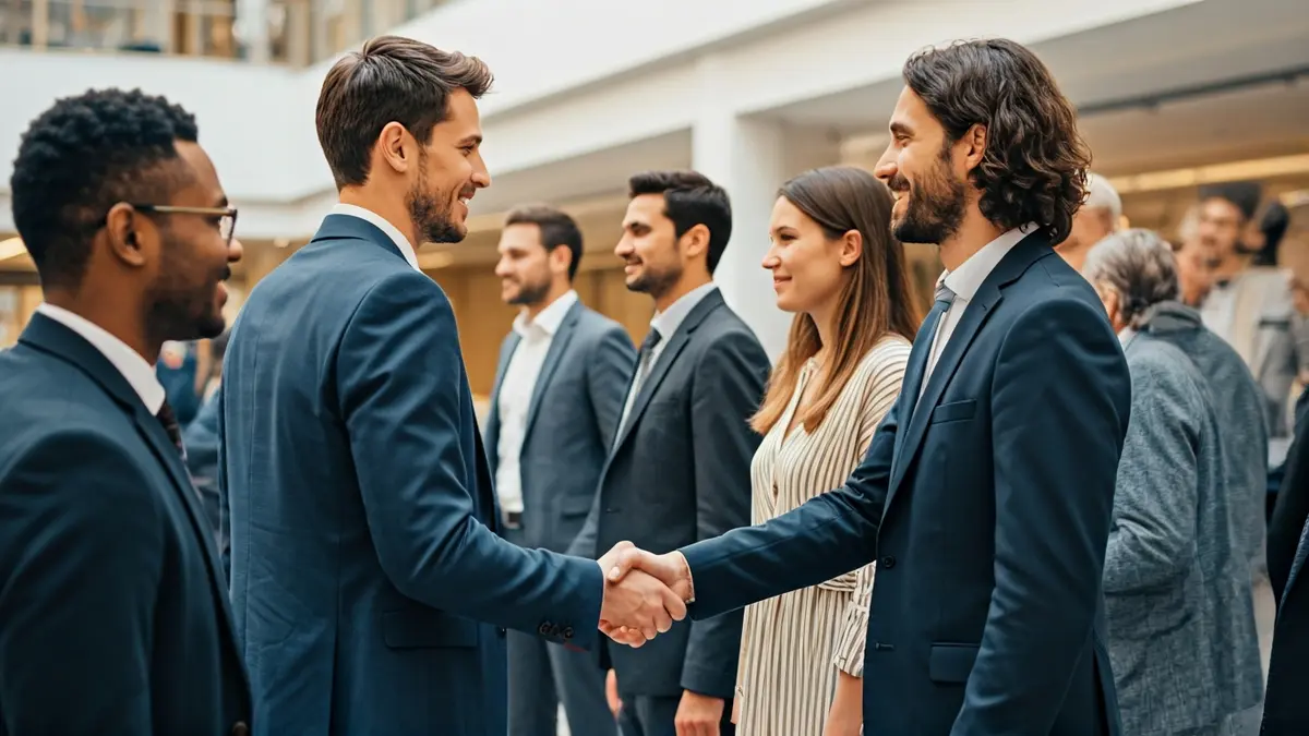 Image of a group of people in a municipal setting, symbolizing new job opportunities.