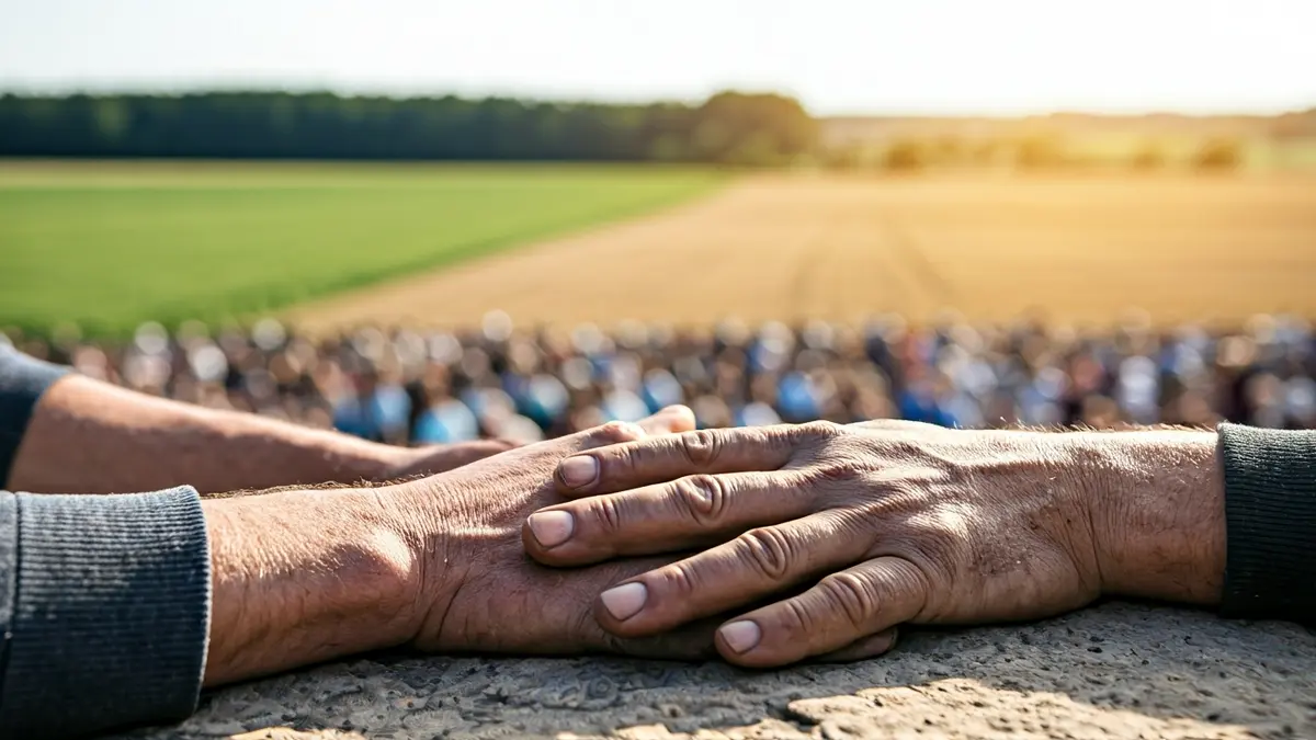Generic image of working hands, symbolizing labor exploitation.