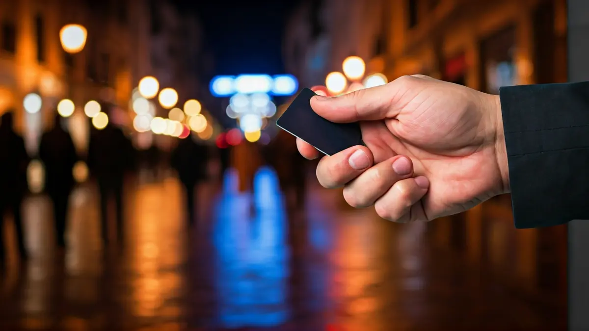 Imatge genèrica d'una mà inserint una targeta bancària en un caixer automàtic.