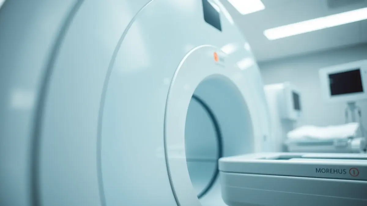 Imagen genérica de una máquina de resonancia magnética en un hospital.