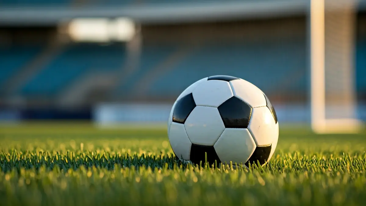 Generic image of a soccer ball on a field's grass