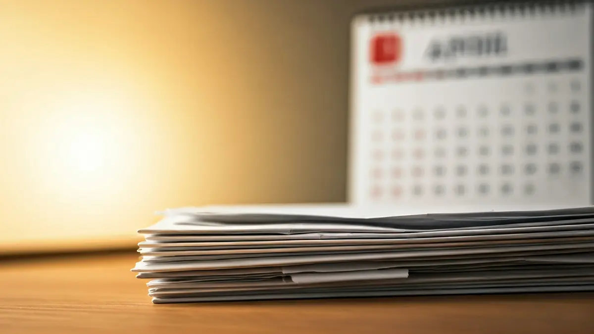 Imatge genèrica de rebuts o documents oficials.
