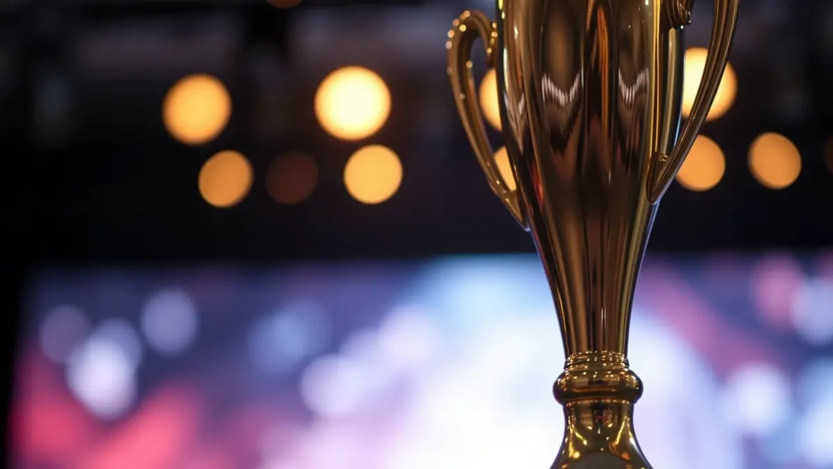 Generic image of a trophy or award, symbolizing business success.