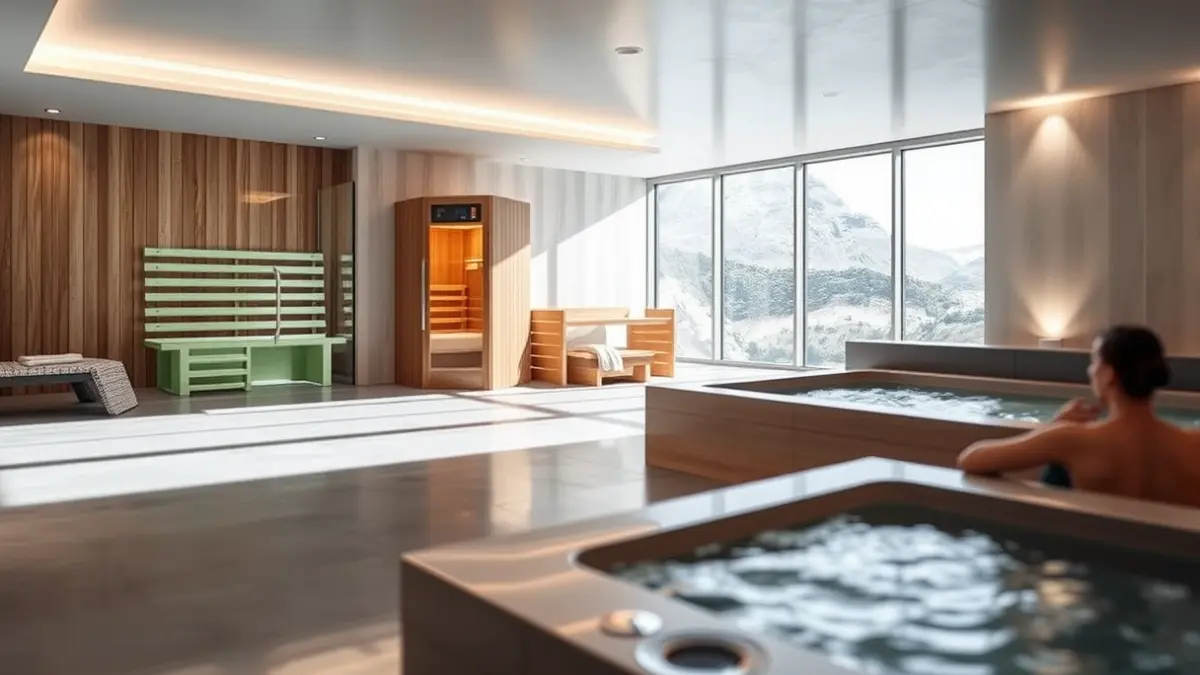 Imagen de las nuevas instalaciones del balneario de Montanejos, con cabina de sal y jacuzzis.