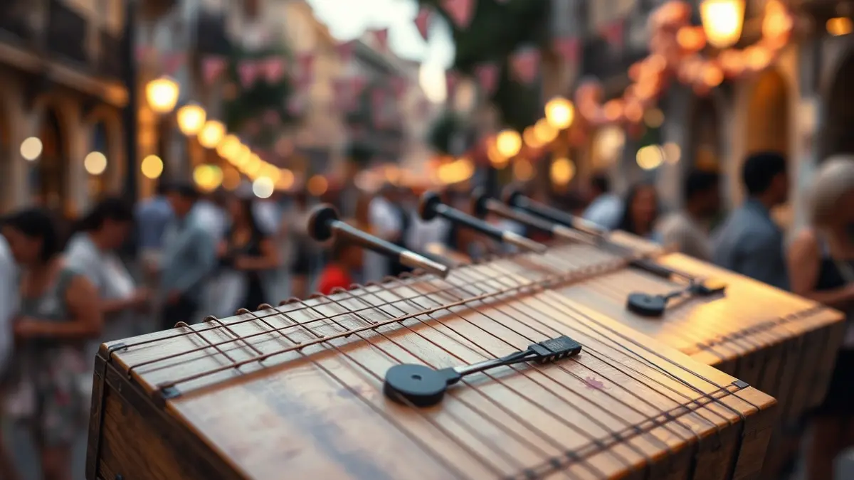 Generic image of 'tabal i dolçaina' instruments, representing traditional Valencian music.
