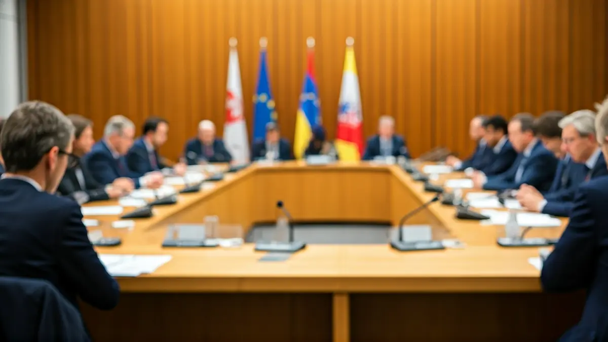 Imatge genèrica d'un fòrum internacional d'alt nivell sobre ocupació.