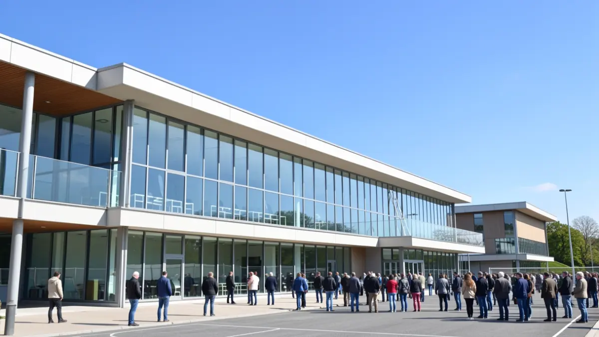 Imagen genérica de un polideportivo moderno.