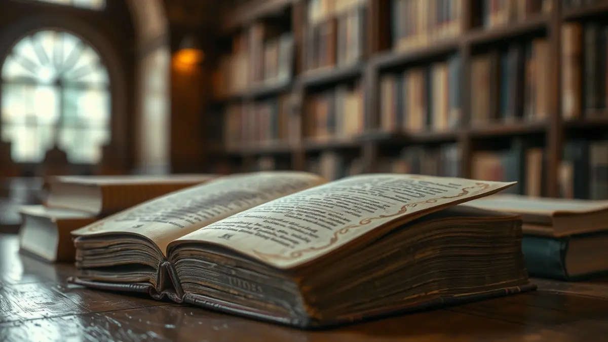 Imatge genèrica d'un llibre antic i gastat en una biblioteca, evocant coneixement històric i llegat feminista.