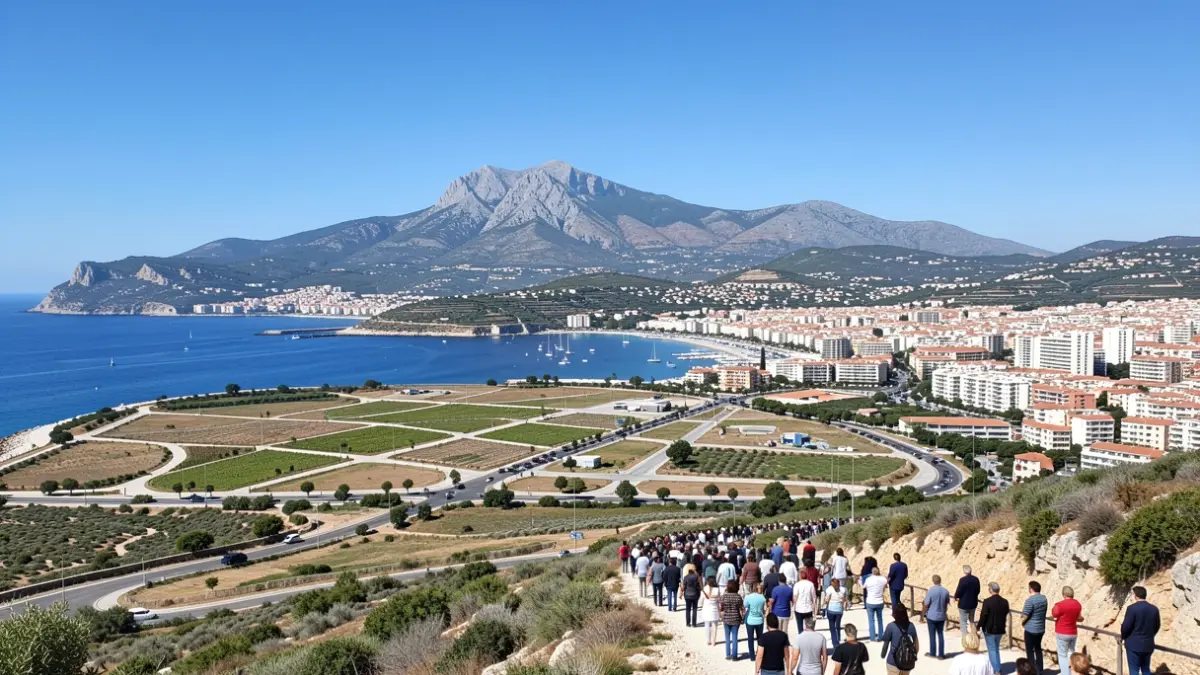Generic image of the Valencian territory with Dénia and Montgó.