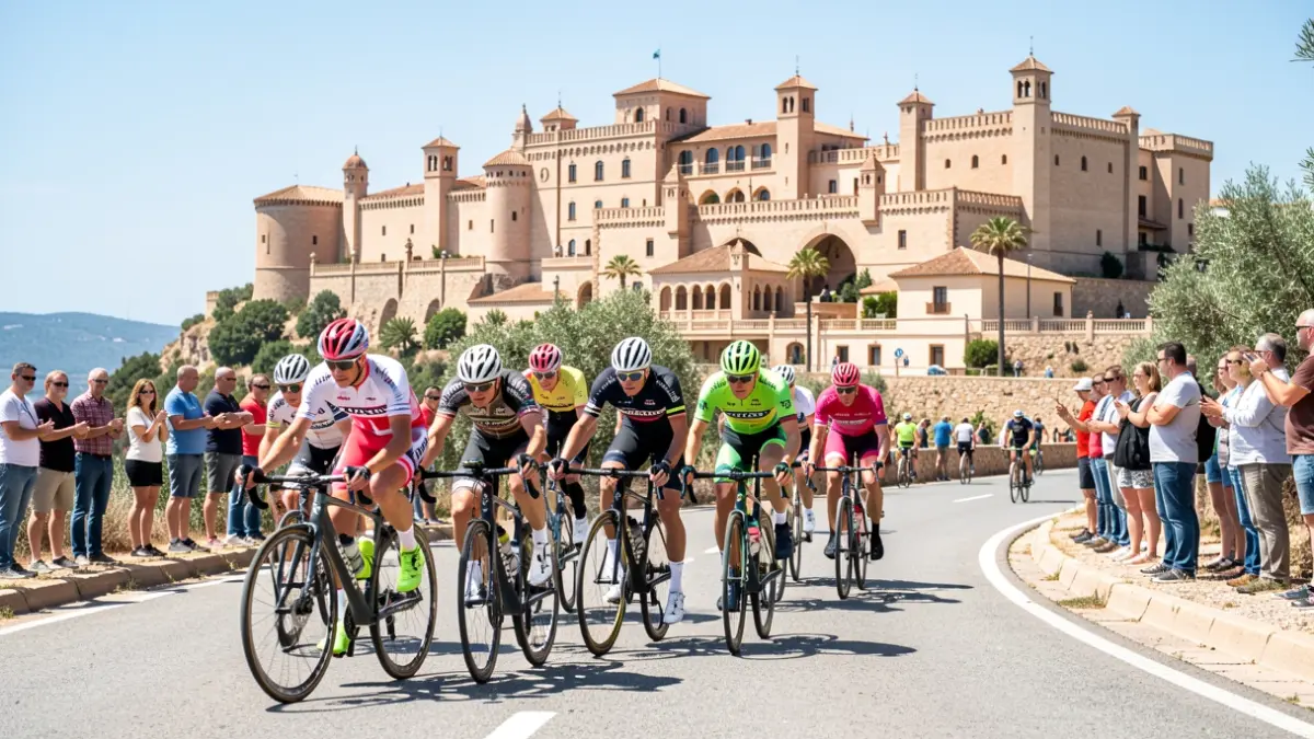 Imagen genérica de ciclistas en una etapa del Gran Premi Vila-real de Ciclisme.
