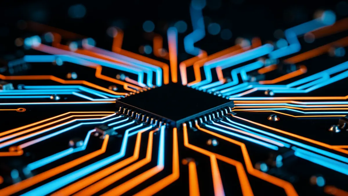 Imatge genèrica de circuits digitals i tecnologia.