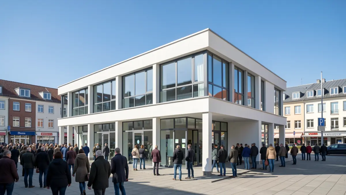 Generic image of a modern public building.