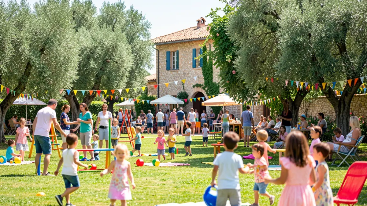 Imatge genèrica d'un festival infantil en un parc.
