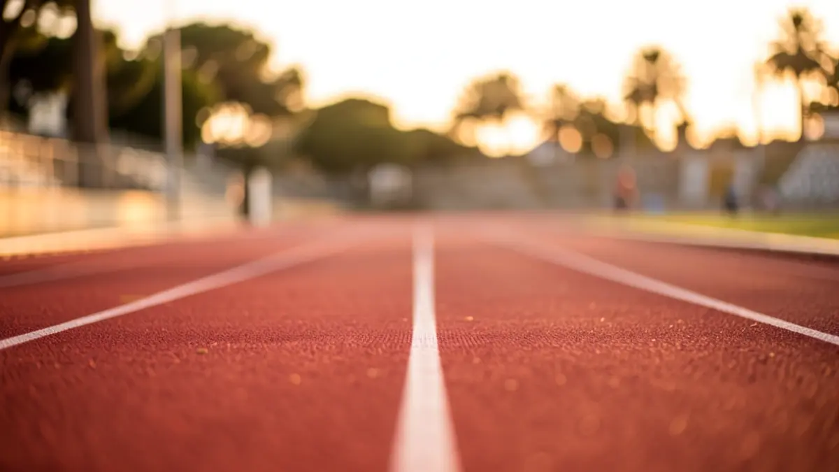 Imagen genérica de una pista de atletismo en Valencia.