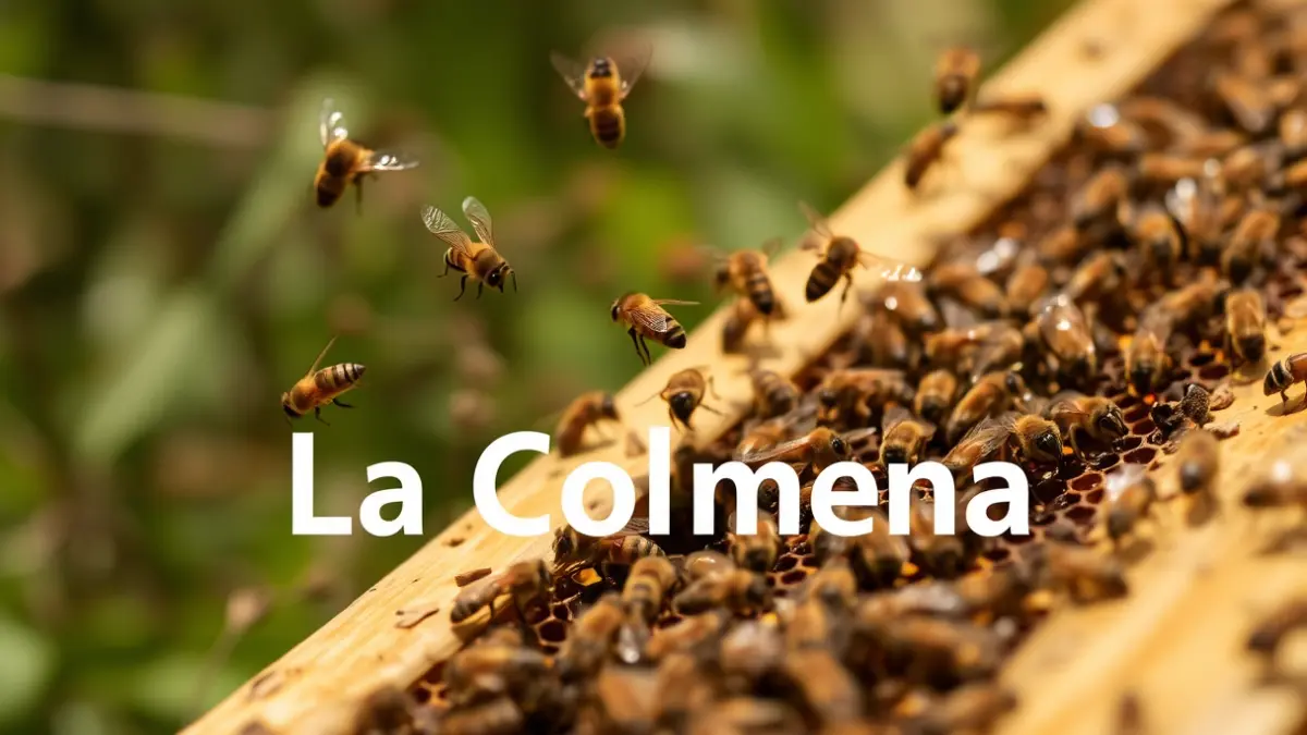 Image of a beehive, representing the 'La Colmena' project.