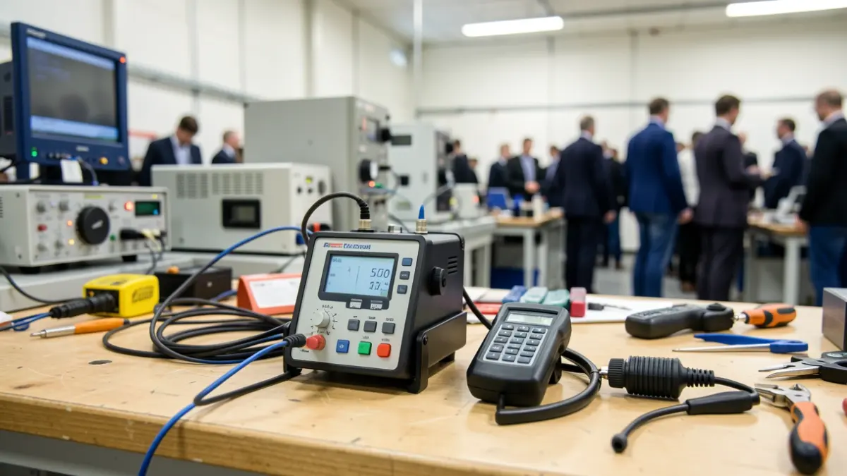 Imatge genèrica d'equips de mesura per a inspeccions tècniques.