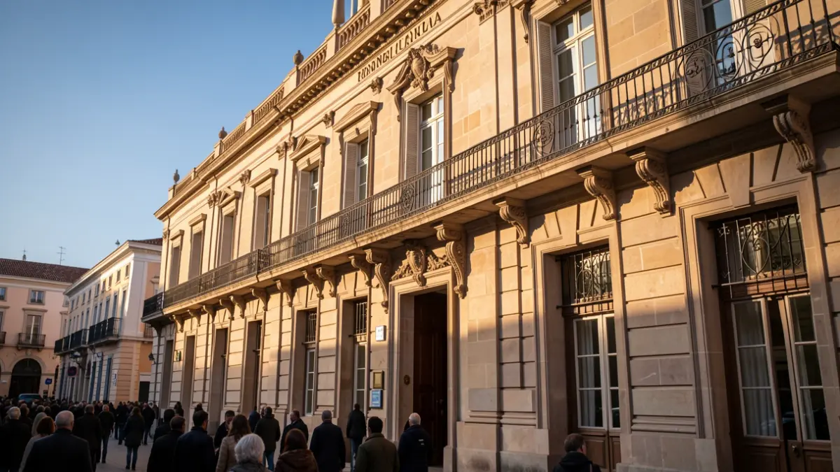Imagen genérica de la fachada del Ayuntamiento de València.