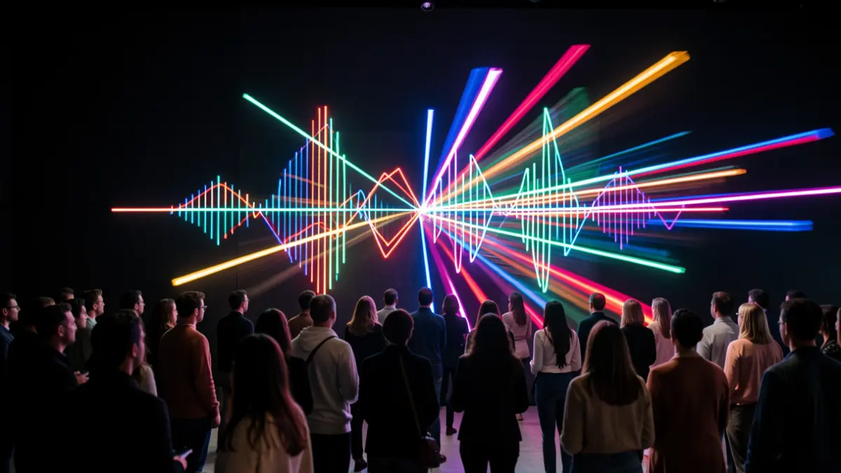 Generic image of electronic music and visual art.