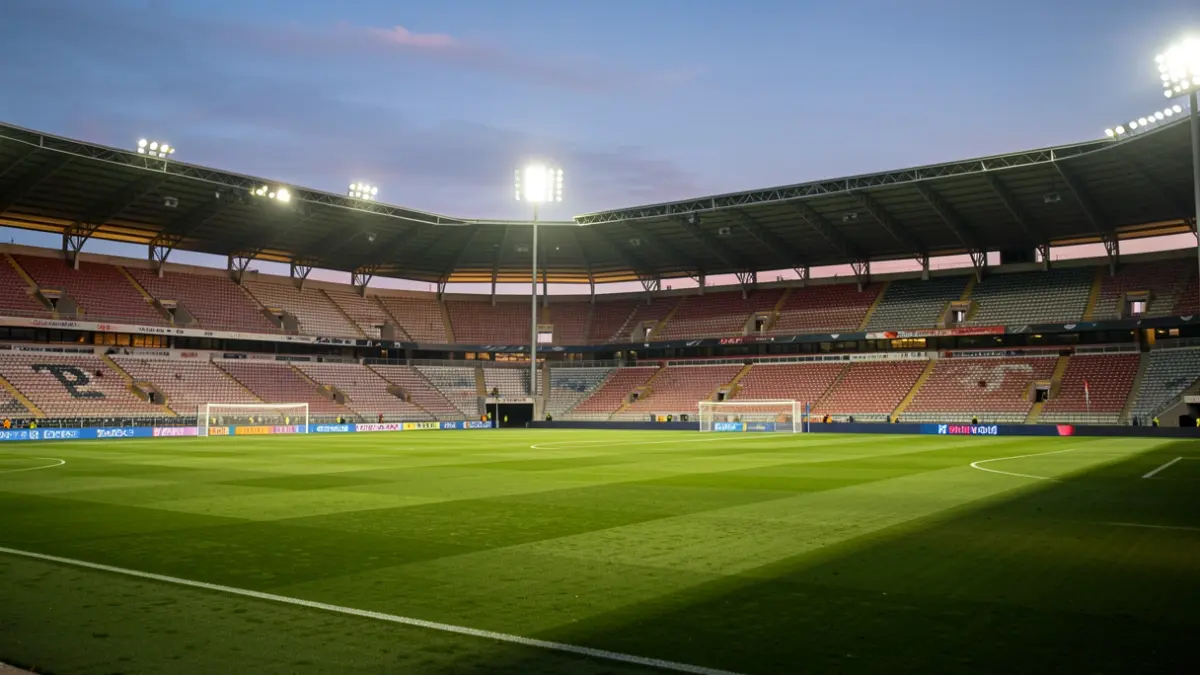 Imatge genèrica d'un estadi de futbol.