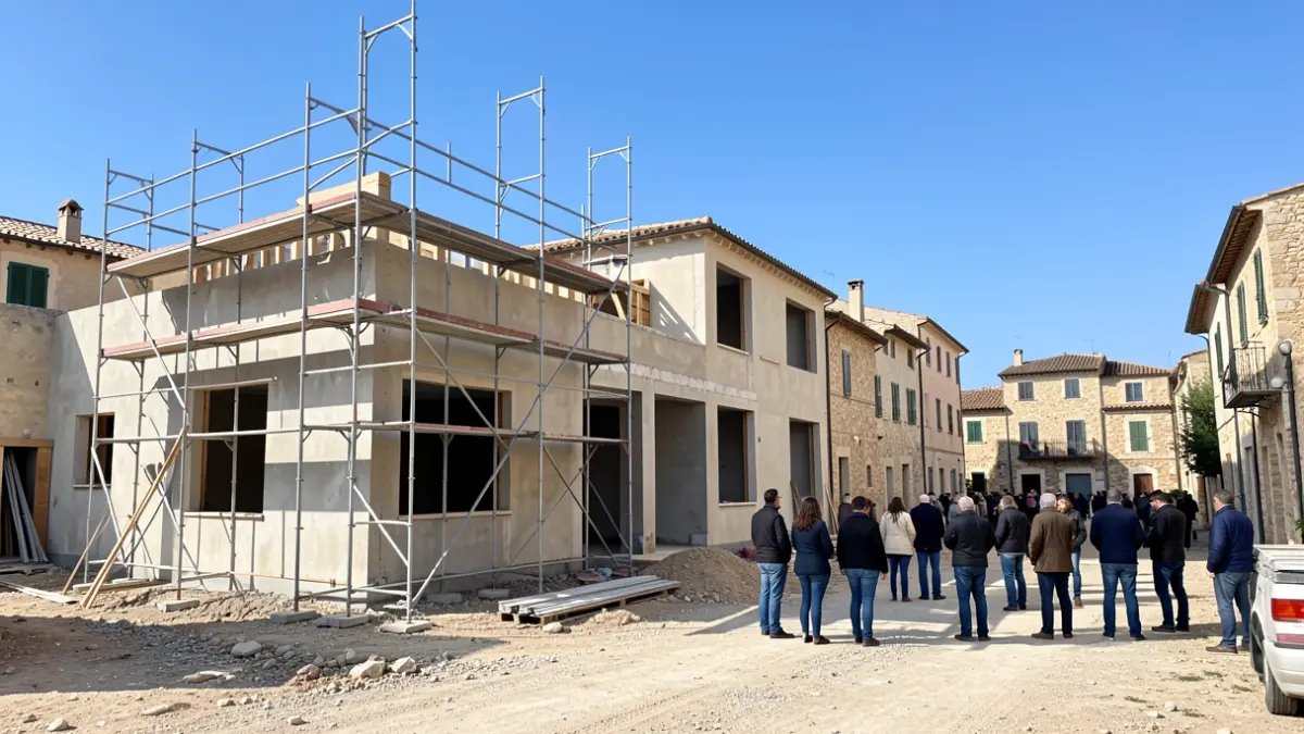 Generic image of an educational center under construction.