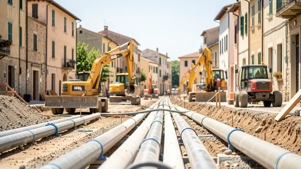 Generic image of water infrastructure works.