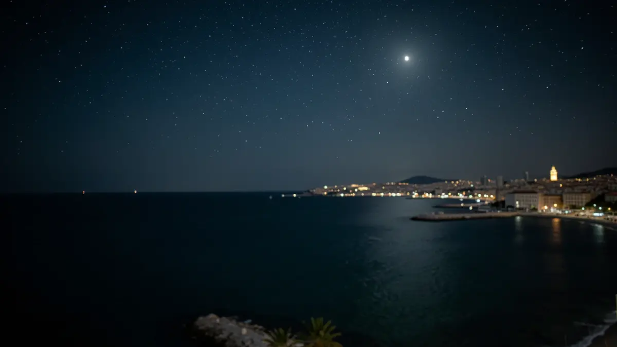 Imatge genèrica d'un cel nocturn mediterrani amb estels.