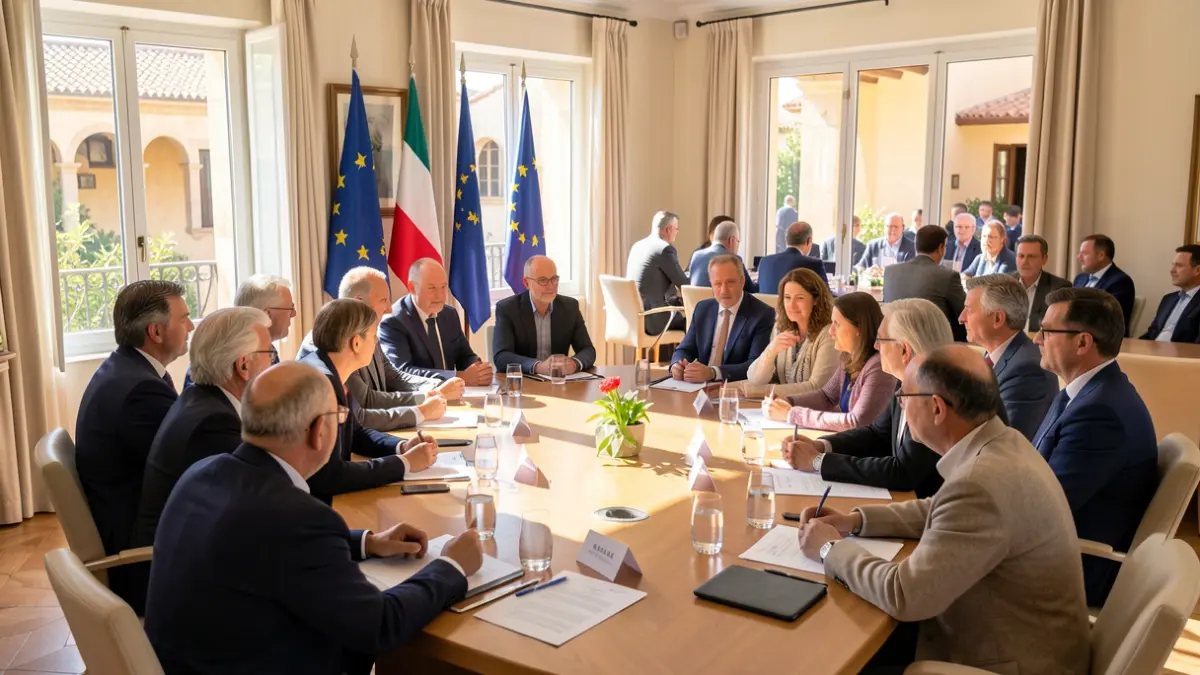 Imagen genérica de política europea.