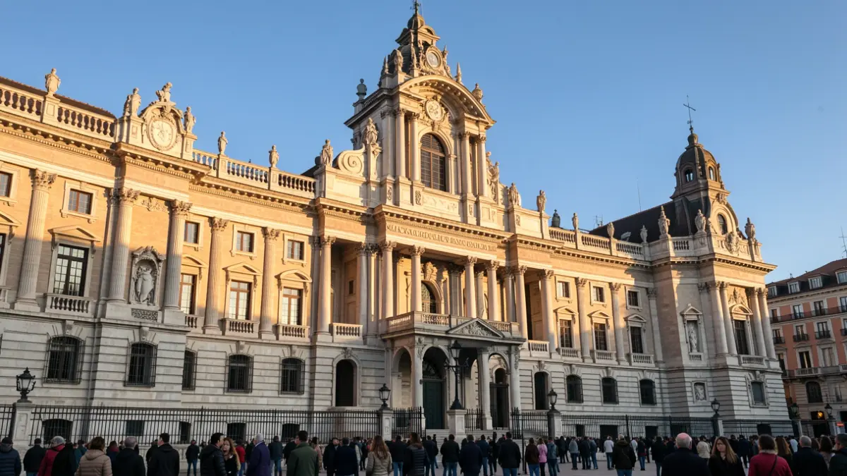 Imatge genèrica del Palau de Les Corts Valencianes.
