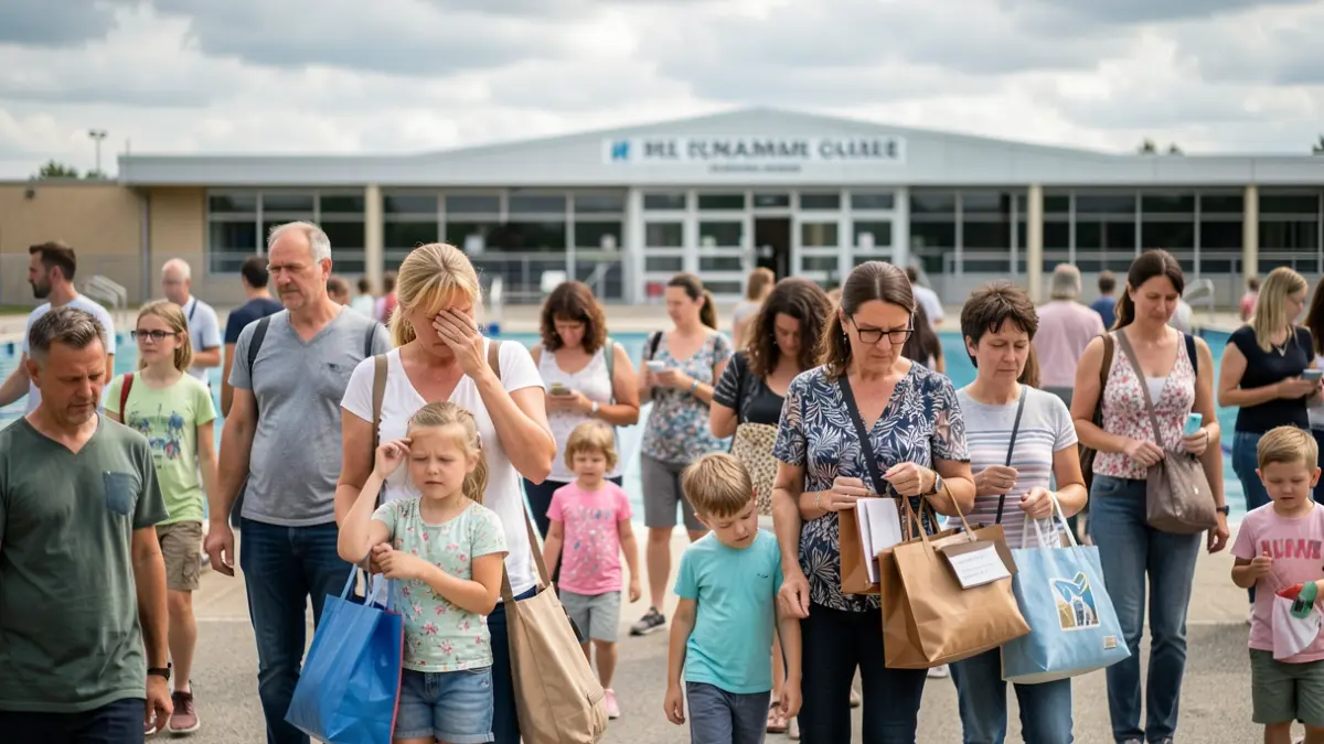 Generic image of parents struggling with summer childcare and work balance.