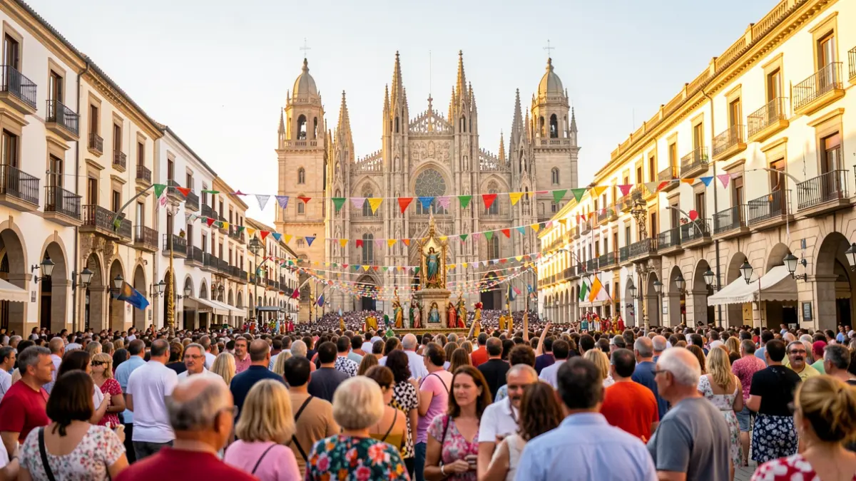 Imagen genérica de la celebración del Corpus en la Plaza de la Mare de Déu de Valencia.