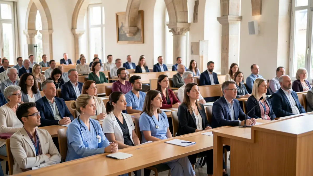 Generic image of a school health congress in the Valencian Community.