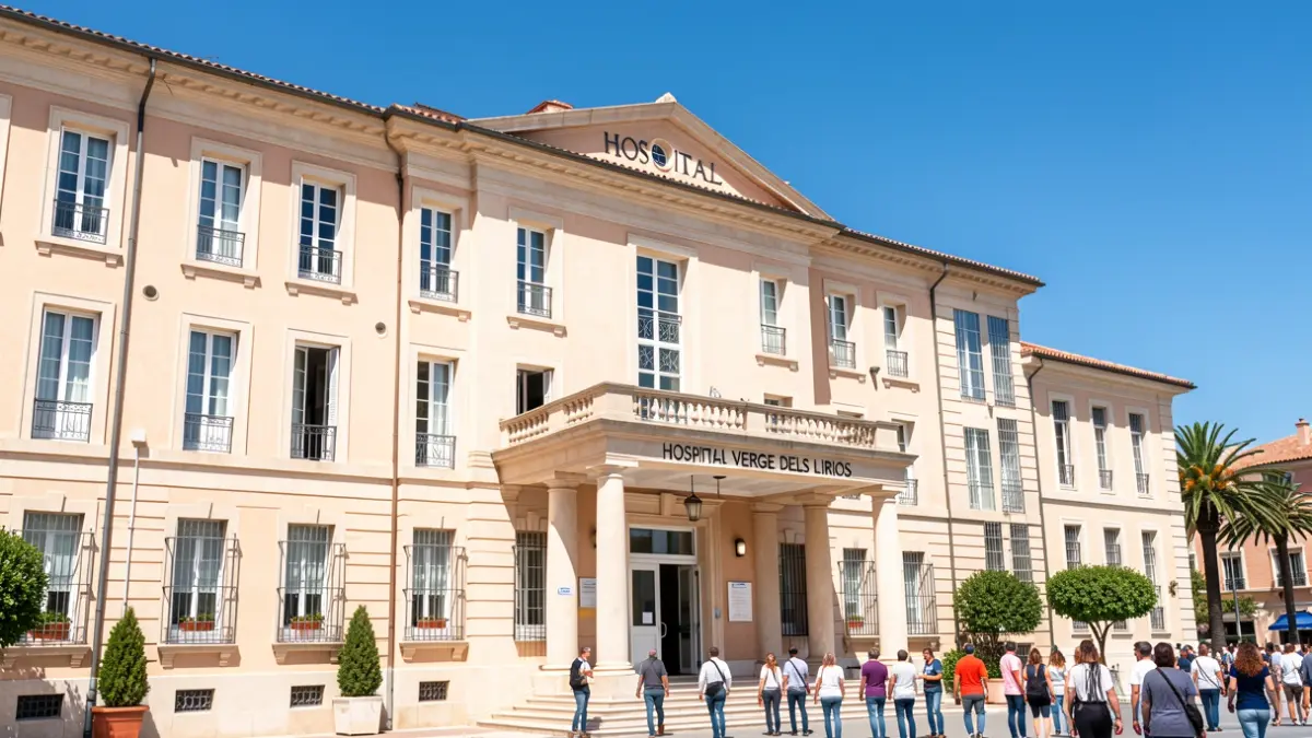Imagen genérica del Hospital Virgen de los Lirios en Alcoy.