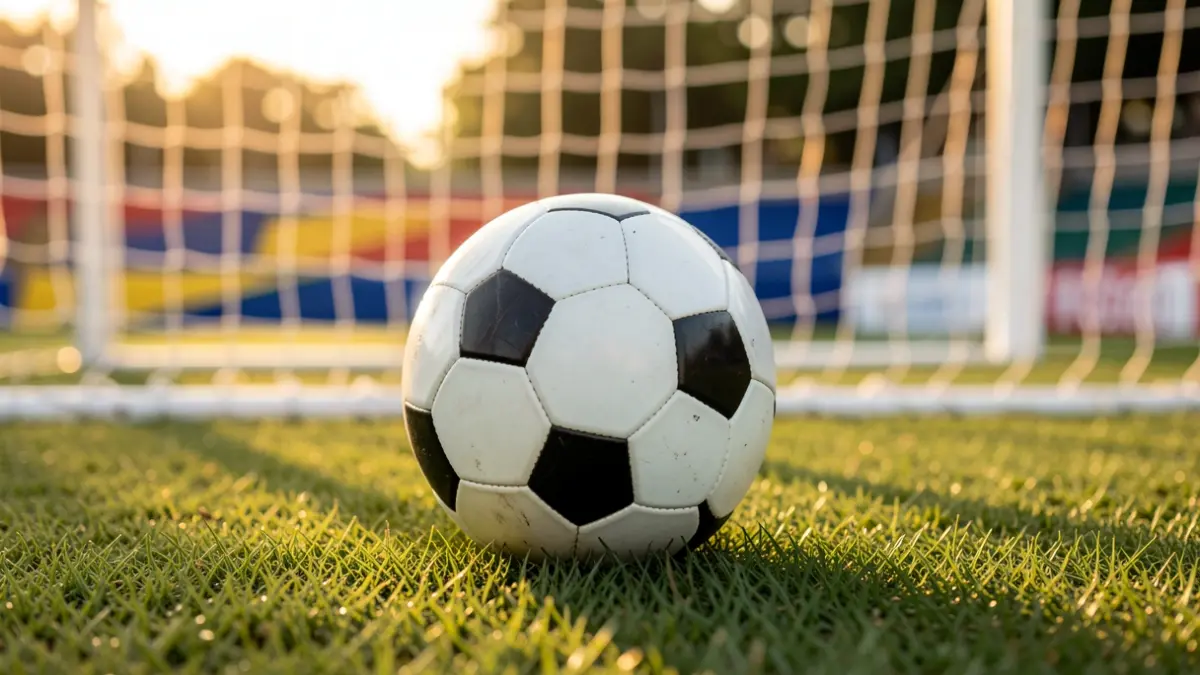 Imagen genérica de un balón de fútbol sobre césped.