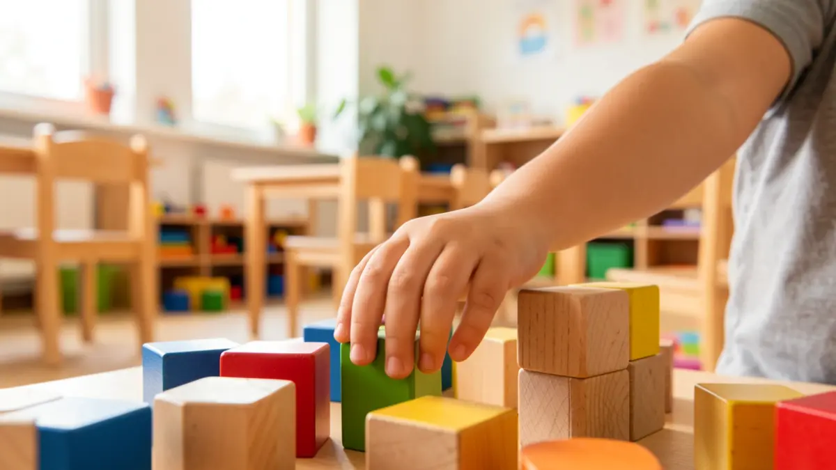 Generic image of a children's classroom with toys.