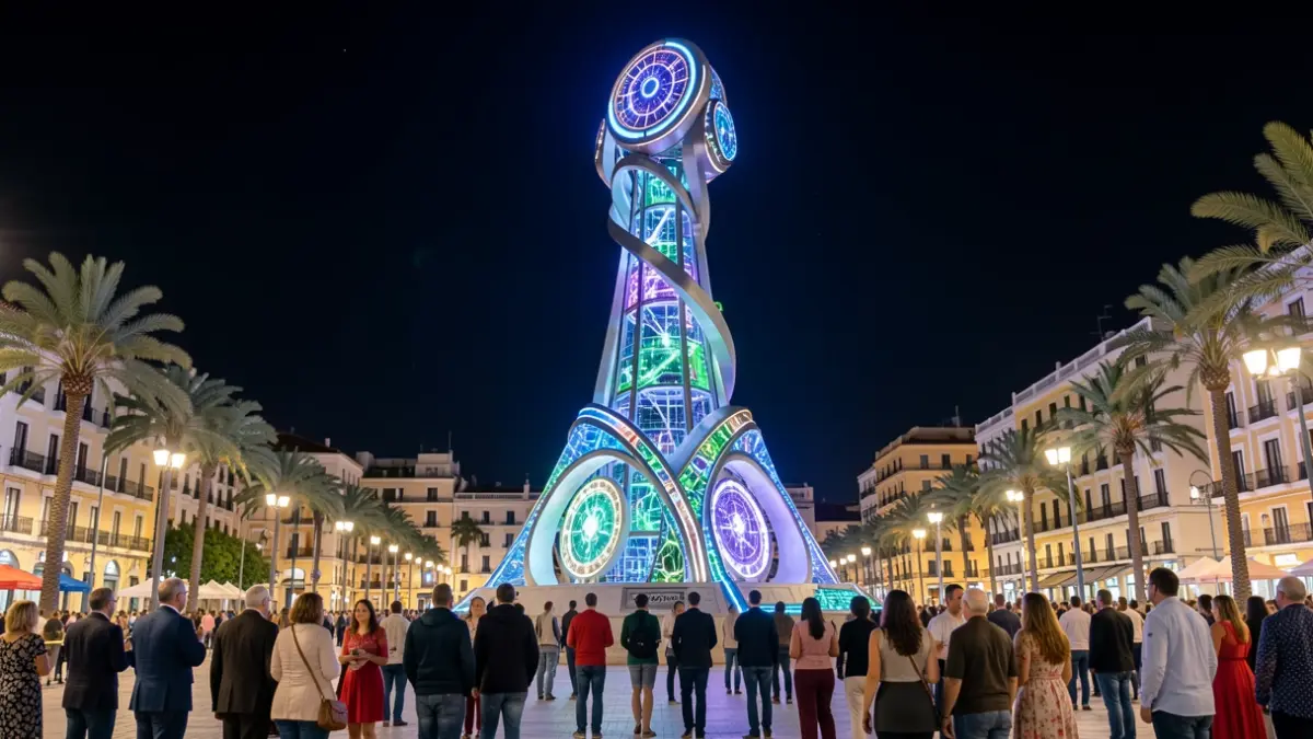 Imatge genèrica d'un monument de les Fogueres de Sant Joan a Alacant.