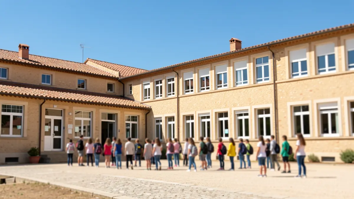 Imagen genérica de un centro educativo en la Comunidad Valenciana.