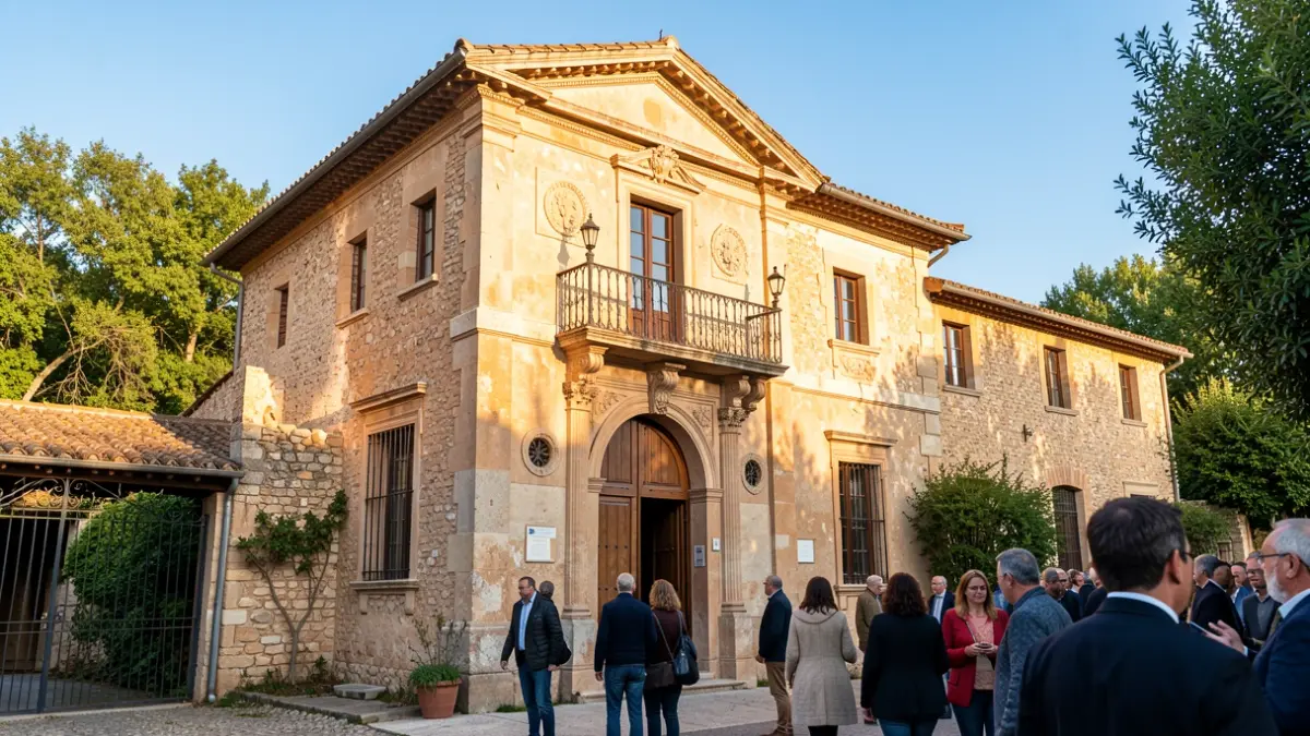Image of Alqueria Julià-Casa de la Música, headquarters of the Federation of Musical Societies of the Valencian Community.