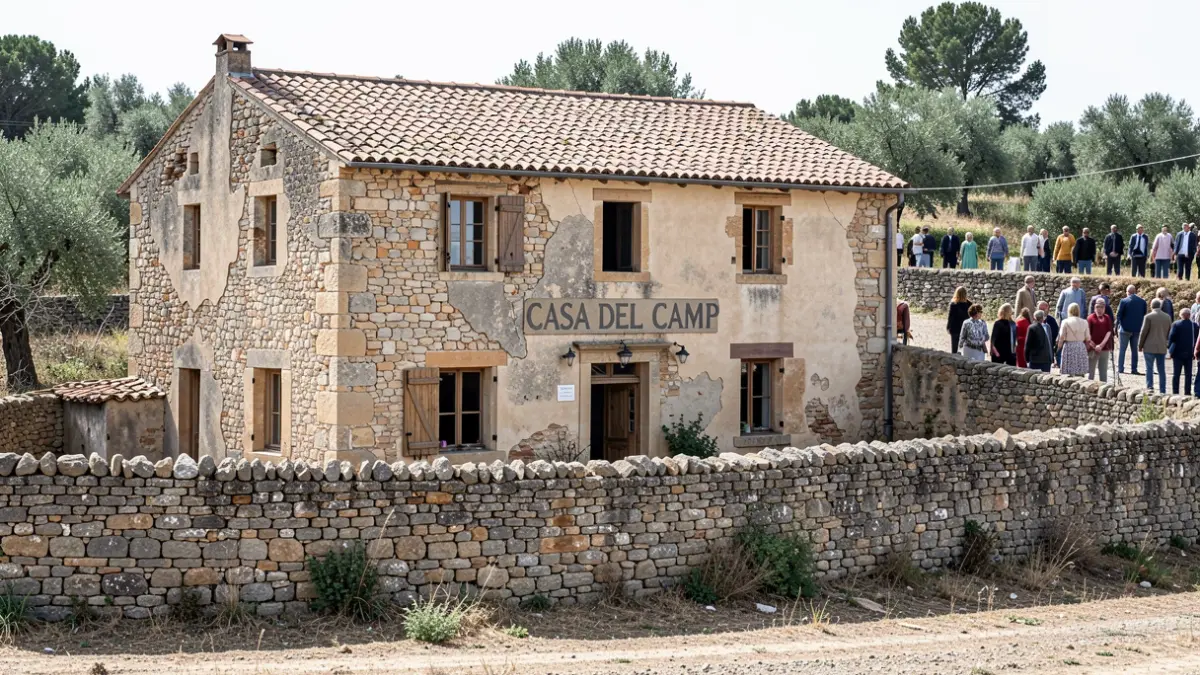 Imatge genèrica de la Casa del Camp de Llíria, un edifici històric amenaçat.