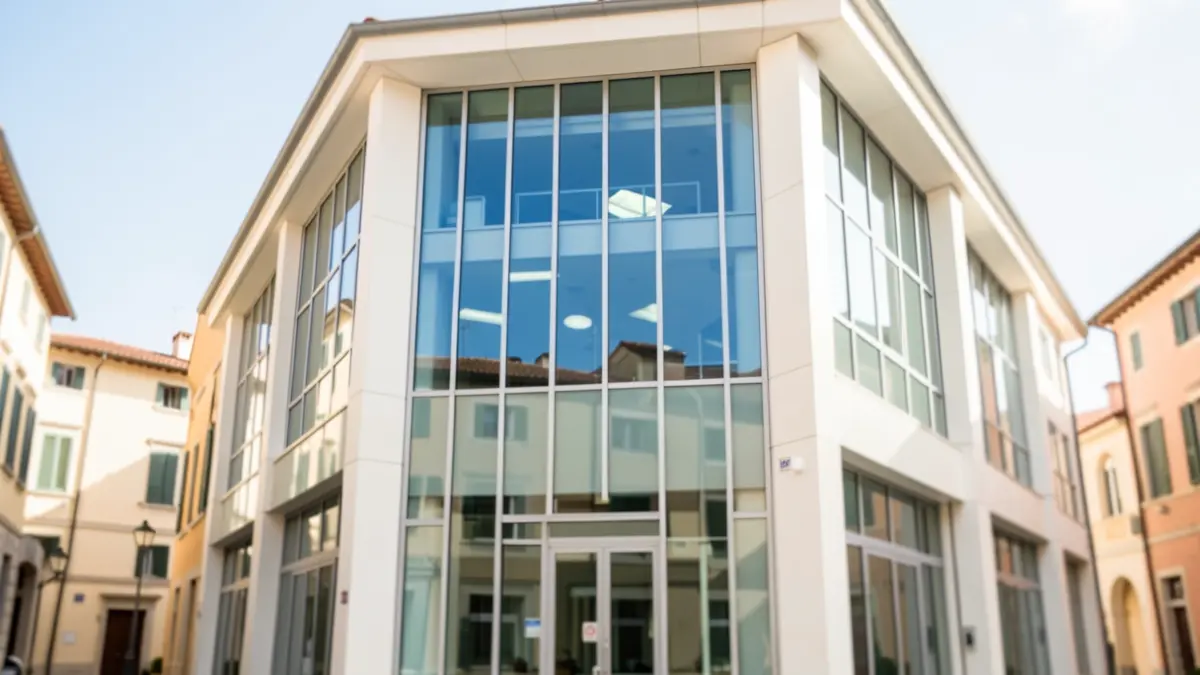 Generic image of a modern building representing innovation in public administration.