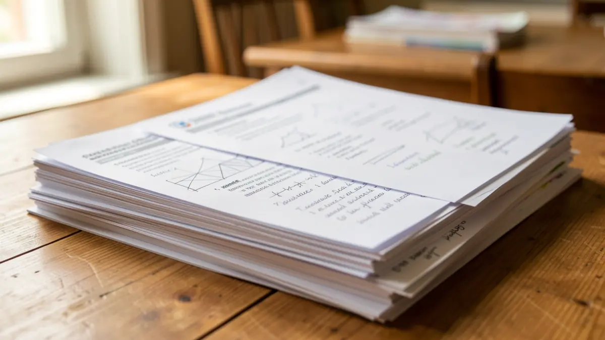 Generic image of student project proposals.
