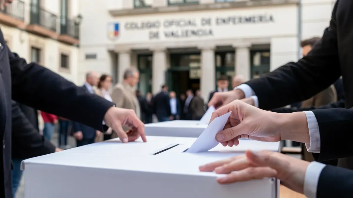 Imatge genèrica de votacions en un edifici oficial.