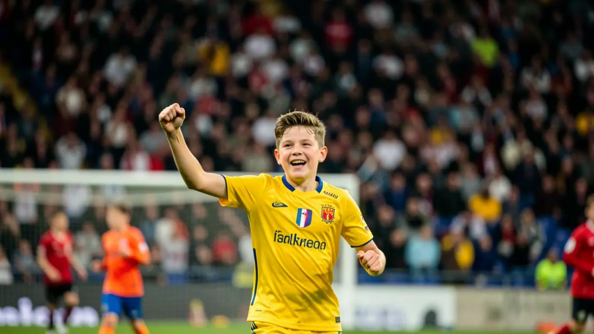 Generic image of youth football.