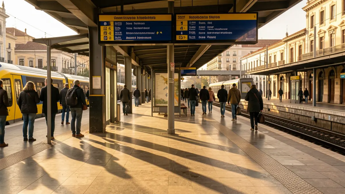 Imagen genérica de una estación de metro en Valencia.