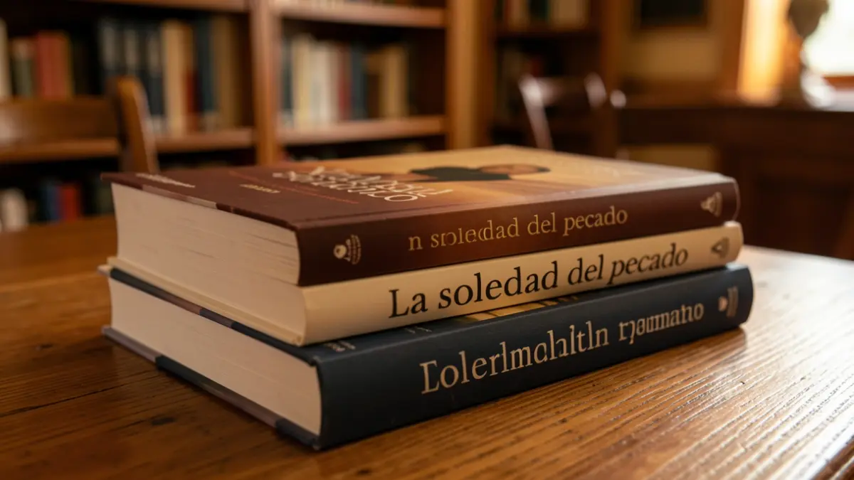 Imagen genérica de libros apilados en una biblioteca.