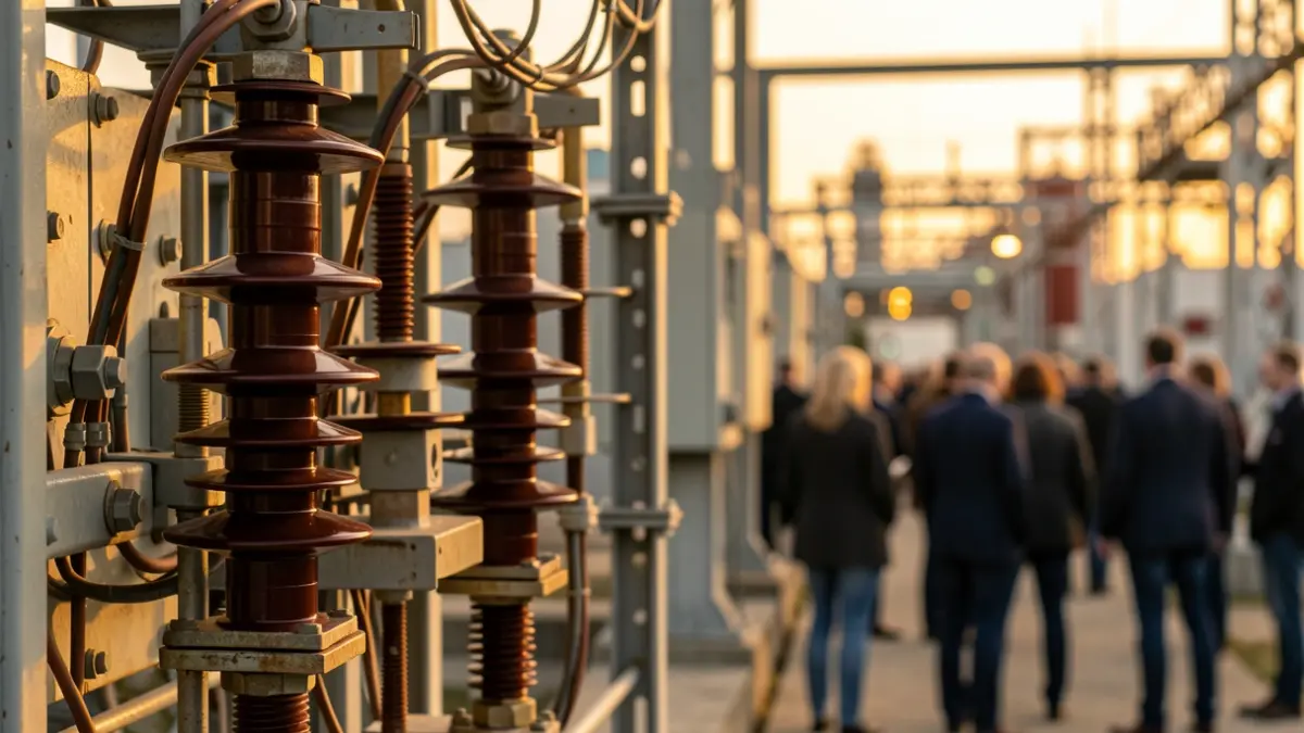 Generic image of an electrical substation.