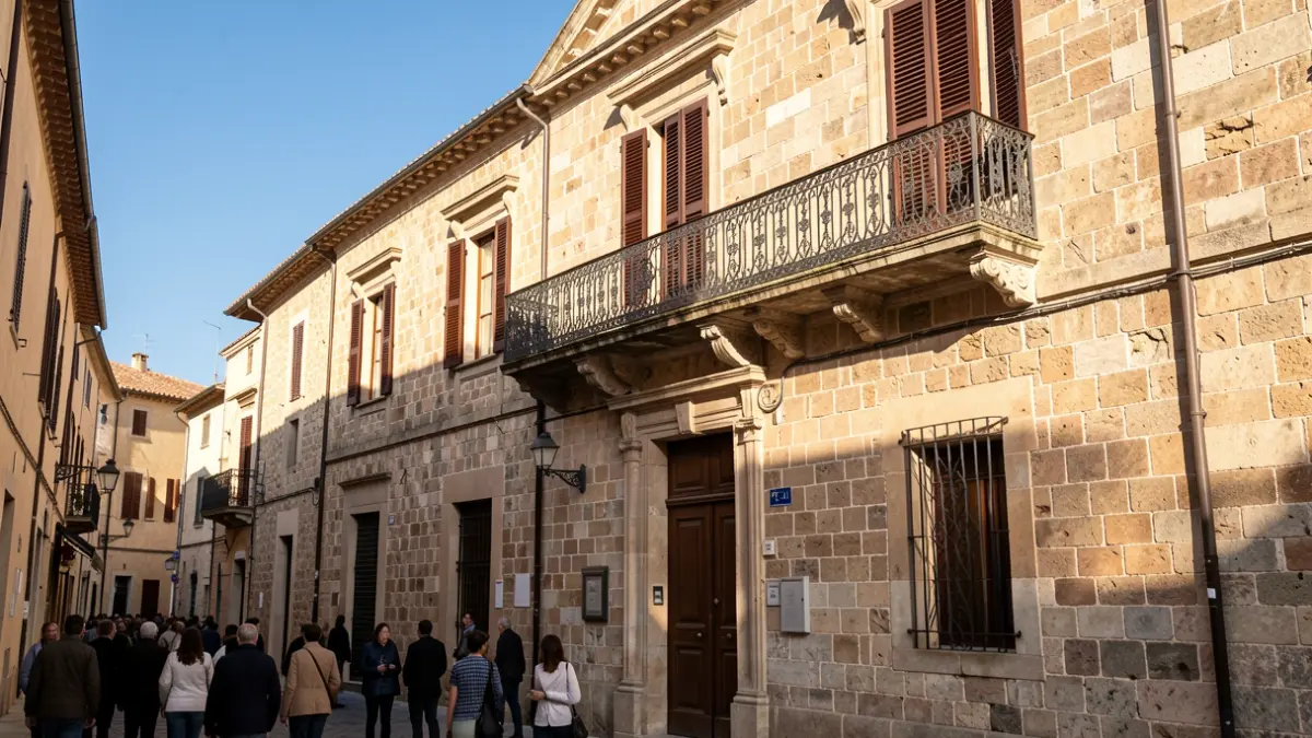 Generic image of a Mediterranean municipal building.