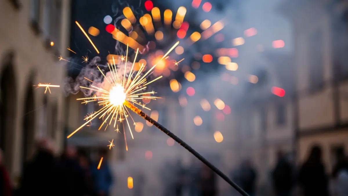 Generic image of fireworks.