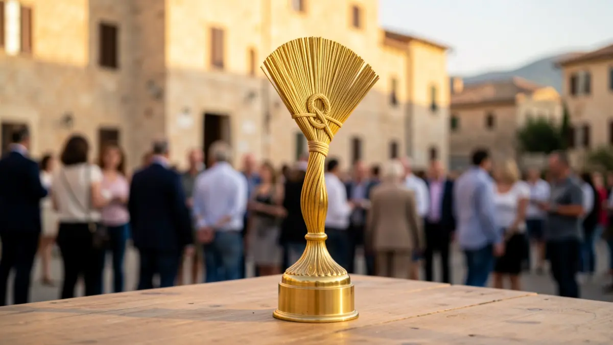 Imagen genérica de un premio Escoba de Oro.