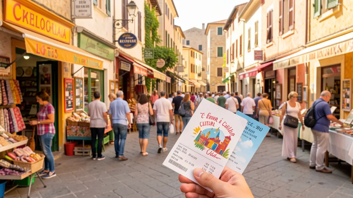 Generic image of a campaign linking local commerce and culture in Dénia.