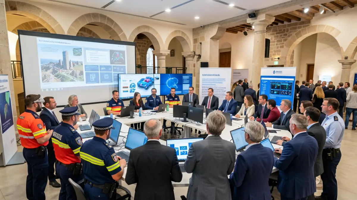 Imagen genérica de una cumbre internacional sobre gestión de emergencias en Valencia.
